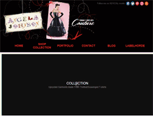 Tablet Screenshot of angelajohnsondesigns.com